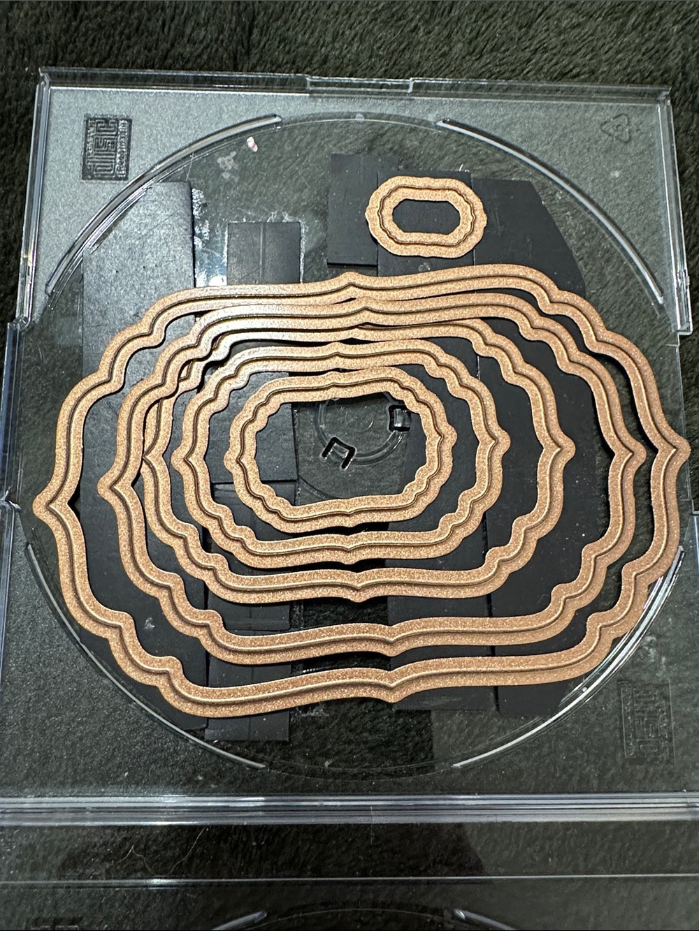 Spellbinders Nestabilities Nesting Dies, Oval Frames 6 Piece